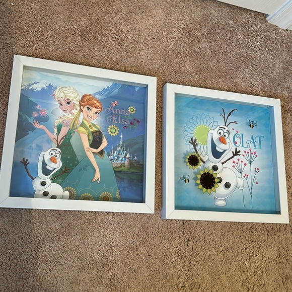 Set of 2 Frozen Shadow boxes - Picture 1 of 4